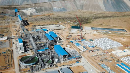 EXPANSION INAUGURATED: President Cyril Ramaphosa was present earlier this month at the inauguration of VedantaZinc International’s Gamsberg Phase II Concentrator Expansion, in the Northern Cape. The R10-billion facility is the anchor investment in the Namakwa Special Economic Zone, which government hopes will become a mineral-beneficiation hub. Vedanta is reportedly now considering a smelter investment, but much will hinge on whether competitive electricity can be secured.
