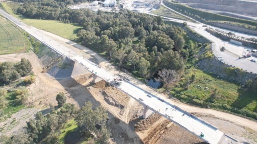 Construction work on the N7