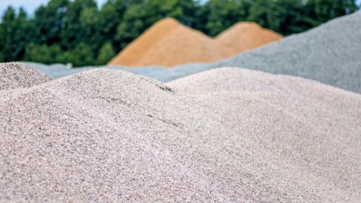 Mineral sands at the Donald project site