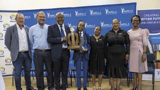 Sunrise View Secondary School’s Keamogetswe Rametsi Named Third Recipient Of The Prestigious Impala Rustenburg Peter Davey Award 