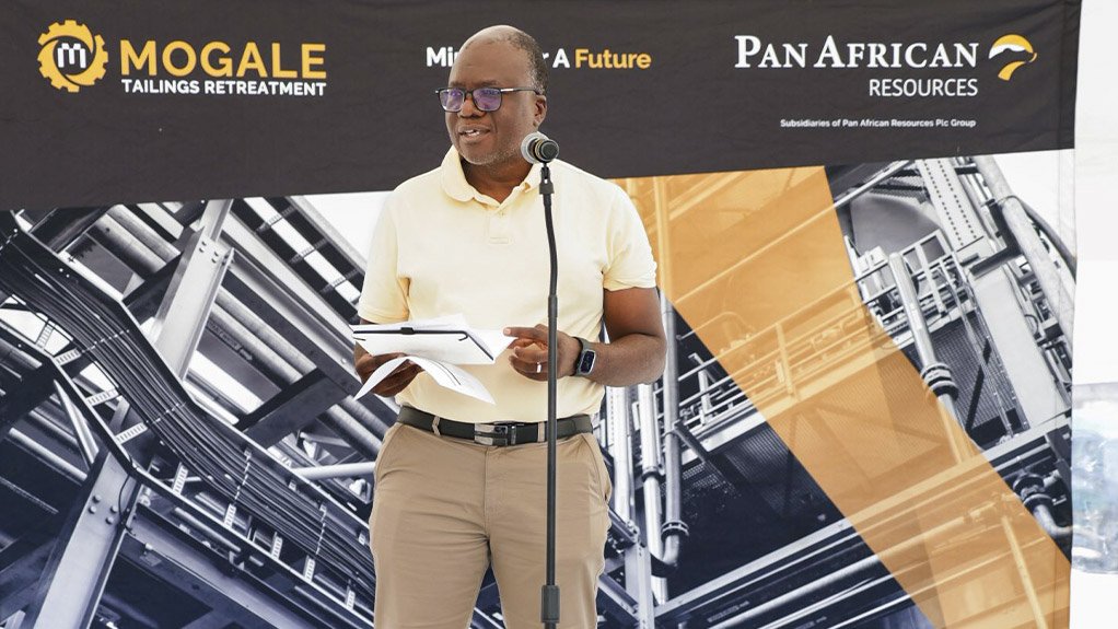 Oriel Shikwambana is the General Manager (GM) of the Mogale Tailings Retreatment
