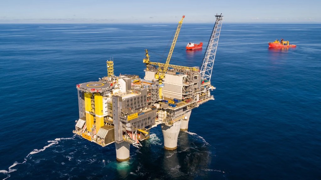 The Troll A platform in the North Sea