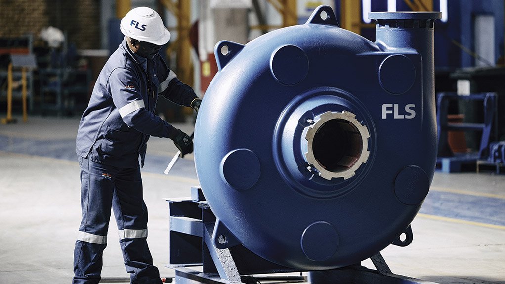 Image of the KREBS millMAX pump housing