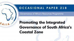 SAIIA Occasional Papers (237): Promoting the Integrated Governance of South Africa’s Coastal Zone (June 2015)