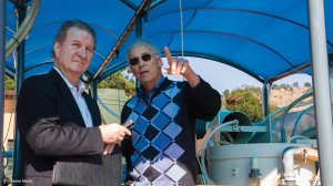 Trailblazer director John Bewsey (right) and Martin Creamer