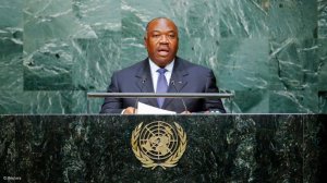 Gabonese incumbent President Ali Bongo