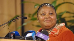 Defence and Military Veterans Minister Nosiviwe Mapisa-Nqakula