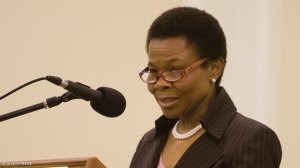 Minister in the Presidency for Women Susan Shabangu