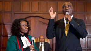 Minister of Transport Joe Maswanganyi