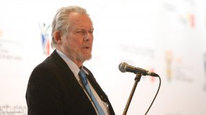 DTI MInister Dr Rob Davies 