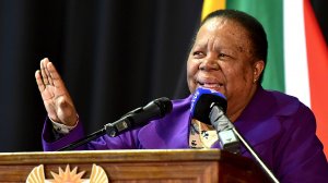 Higher Education Minister Naledi Pandor