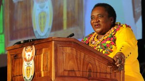 Labour Minister, Mildred Oliphant announces an increase in minimum wage