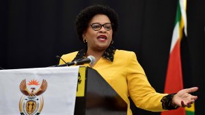 Environmental Affairs Minister Nomvula Mokonyane