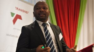 Transnet group executive of new business growth and diversification Herbert Msagala