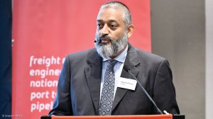 New acting Transnet CEO Mohammed Mahomedy 