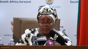 Tourism Minister Mmamoloko Kubayi-Ngubane