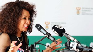 Water and Sanitation Minister, Lindiwe Sisulu