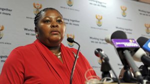 Defence Minister Nosiviwe Mapisa-Nqakula