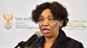 Minister of Basic Education Angie Motshekga