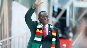 Zimbabwean President Emmerson Mnangagwa