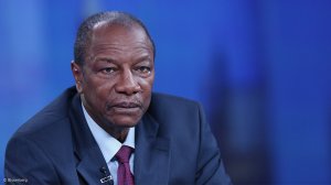 Guinea President Alpha Conde