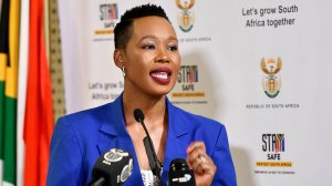 Communications Minister Stella Ndabeni-Abrahams