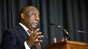 President Cyril Ramaphosa