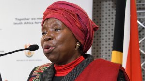 COGTA Minister, Nkosazana Dlamini Zuma