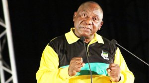 ANC President Cyril Ramaphosa