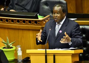 Finance Minister Tito Mboweni