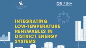  Integrating low-temperature renewables in district energy systems: Guidelines for policy makers 
