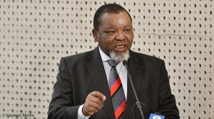 Mineral Resources and Energy Minister Gwede Mantashe