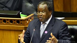 Finance Minister Tito Mboweni