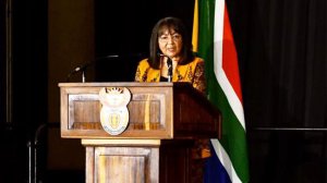 Picture of Minister of Public Works and Infrastructure, Patricia De Lille