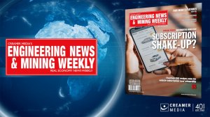 Image of Engineering News and Mining Weekly cover