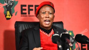 EFF leader Julius Malema