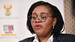 Image of Human Settlements Minister Mmamoloko Kubayi