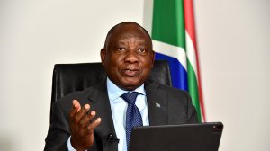 Image of South Africa's President Cyril Ramaphosa