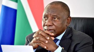 South African President Cyril Ramaphosa