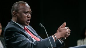 Kenyan President Uhuru Kenyatta