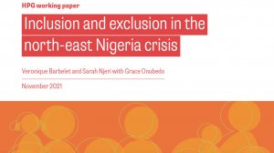 Inclusion and exclusion in the north-east Nigeria crisis