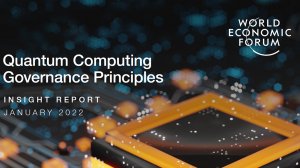 Quantum Computing Governance Principles 