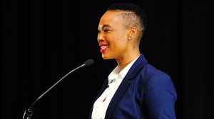 Image of Minister of Small Business Development, Stella  Ndabeni-Abrahams 