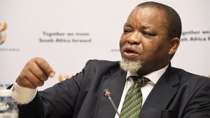 Mineral Resources and Energy Minister Gwede Mantashe