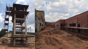 Image of the new Johannesburg Development Agency Fire Station 