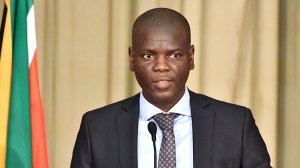 Justice and Correctional Services Minister Ronald Lamola