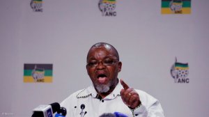 ANC chairperson Gwede Mantashe