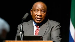 Image of South African President Cyril Ramaphosa