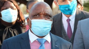 Image of Health Minister Dr Joe Phaahla
