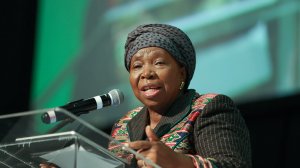 Cooperative Governance and Traditional Affairs Minister Nkosazana Dlamini-Zuma